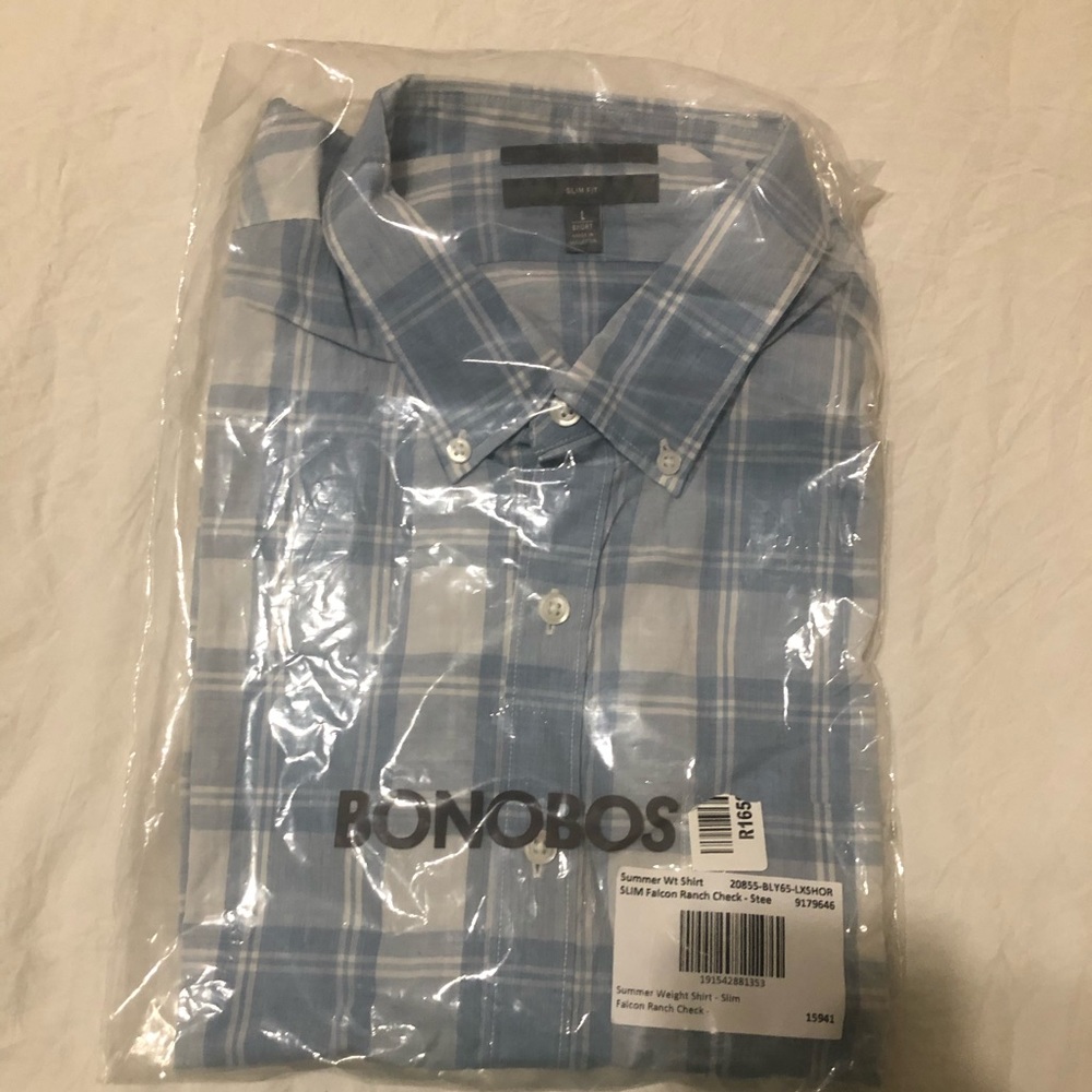 Dress shirt bonobos brand new